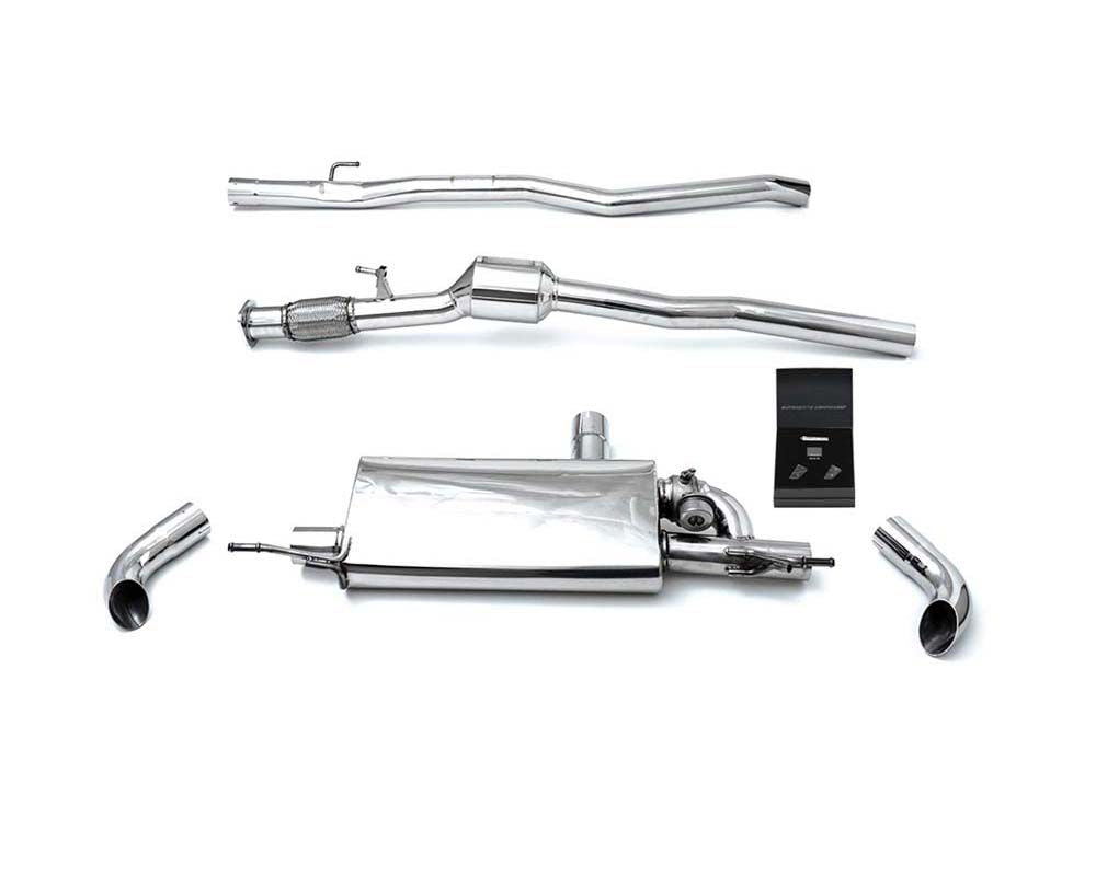 ARMYTRIX Stainless Steel Valvetronic Catback Exhaust System Dual 