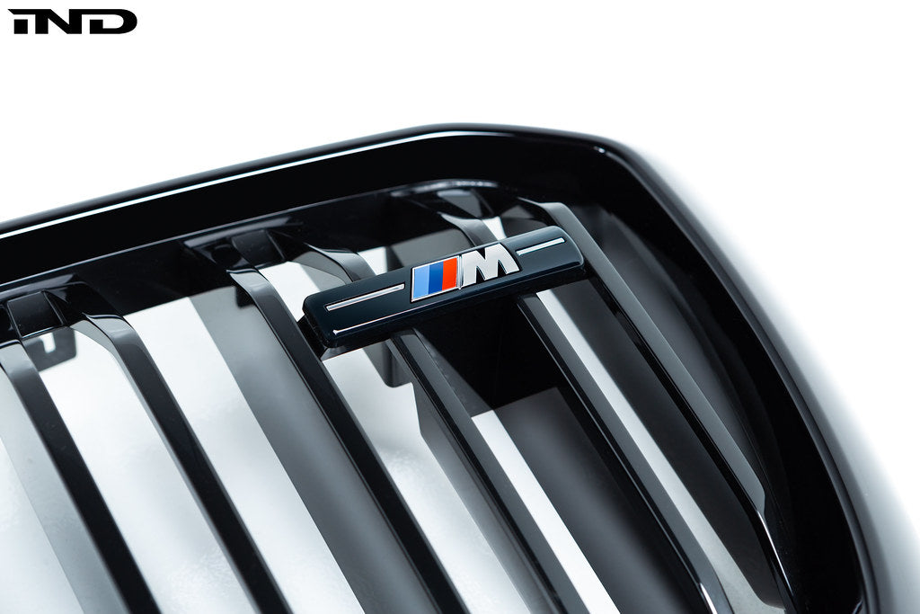 BMW G01 X3 / G02 X4 LCI Shadowline Front Grille - Single Slat