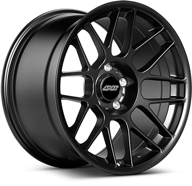 APEX ARC-8 18 X 9.5 +58 5 X 120 CB72.56 SATIN BLACK | Park Auto 