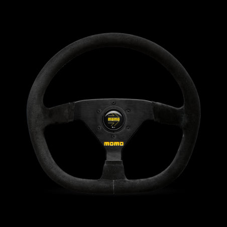 Momo MOD88 Steering Wheel 320 mm - Black Suede/Black Spokes | Park