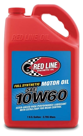 Red Line 10W60 Motor Oil - 5 Gallon