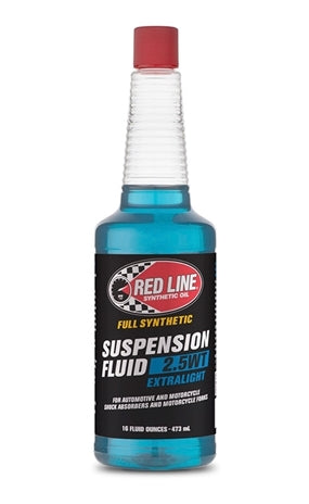 Red Line ExtraLight 2.5wt Suspension Fluid - 16oz. (Comes in Case of 12 Units)