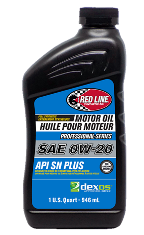 Red Line Pro-Series DEX1G2 SN+ 0W20 Motor Oil - 5 Quart