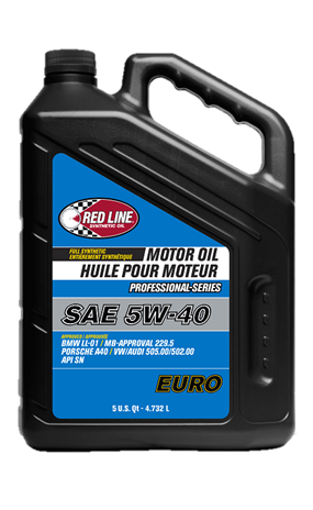 Red Line Professional Series Euro 5W40 Motor Oil - 55 Gallon