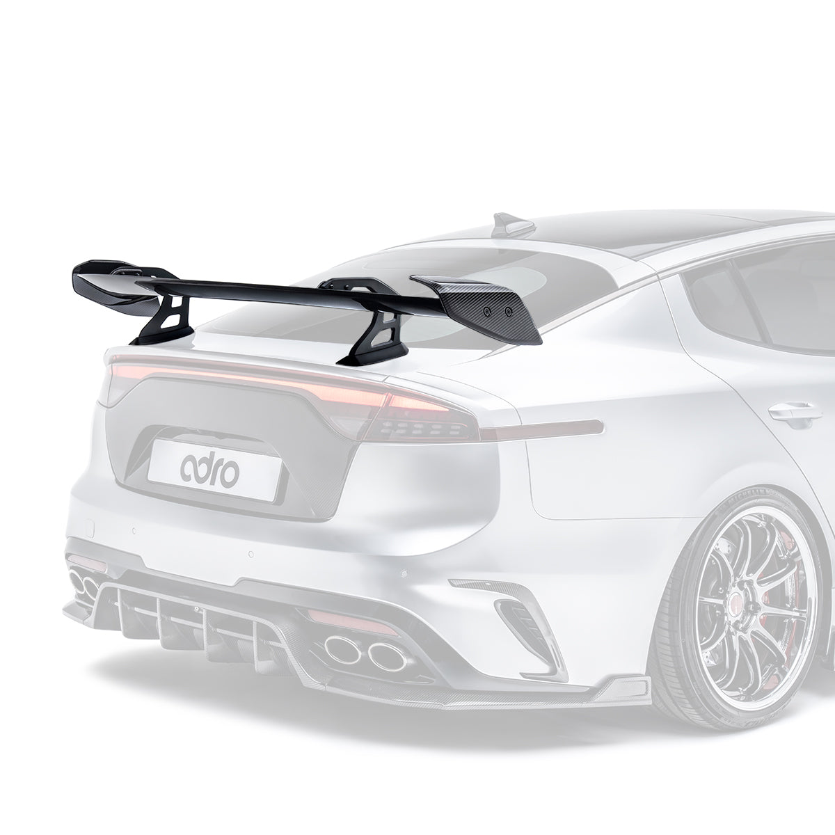 KIA STINGER AT-R2 SWAN NECK WING - 0