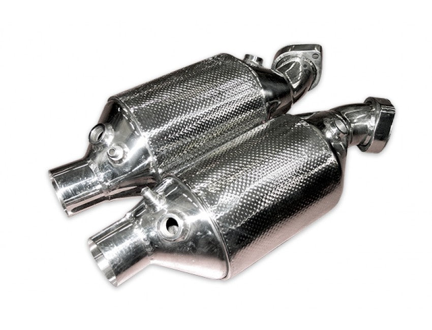 TUBI F355 5.2 AND 355 F1 LEFT 200 CELLS RACE CATALYTIC CONVERTER