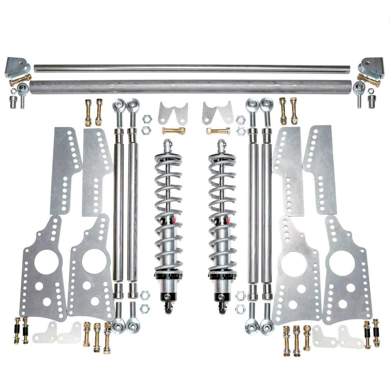 R170-110 HD Pro Rear Drag 4-Link System, Single Adjust, 110lb Springs