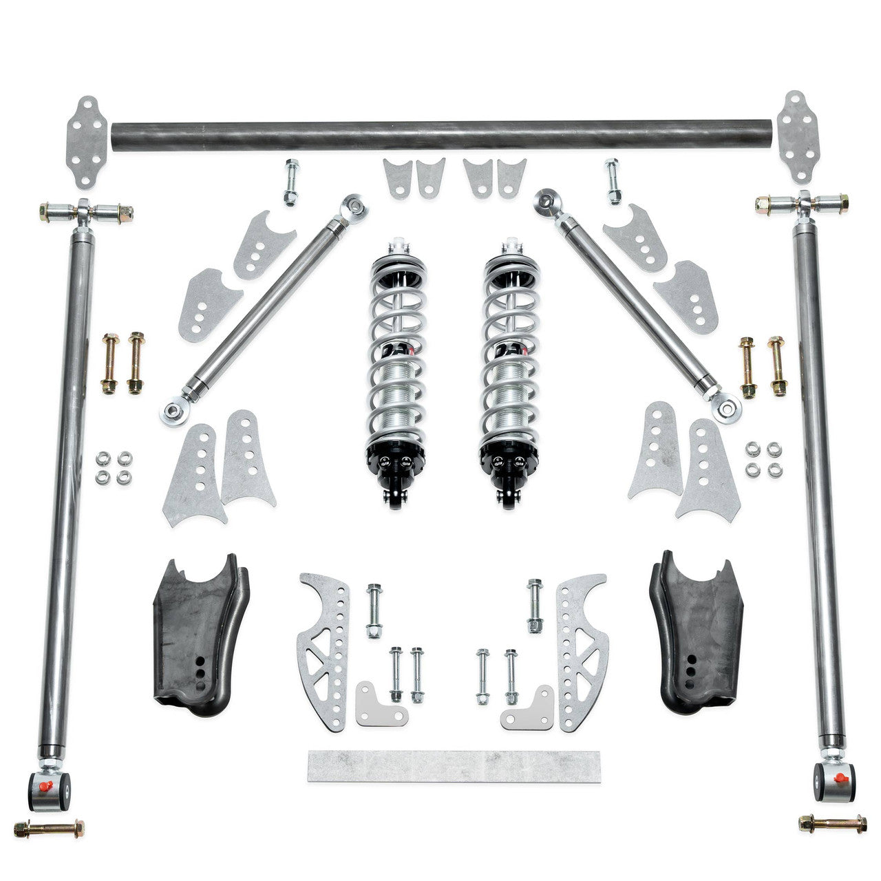 R273-170 HD Pro Rear Triangulated 4-Link Kit, Front Mount, Double Adjust Coilovers