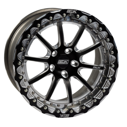 Belak 18x12 / 8.75in BS / 5x120 BP / High Pad / Series 4 Wheel - Single Beadlock