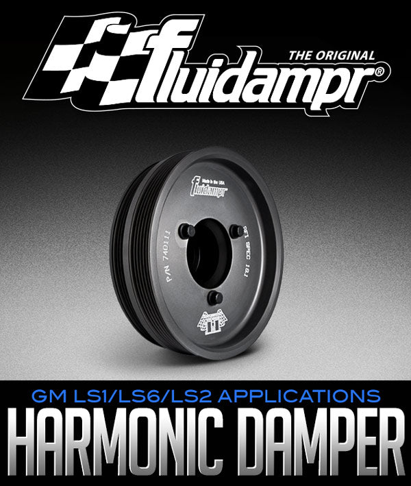 FLUIDAMPR HARMONIC DAMPER: GM LS1/LS6/LS2 APPLICATIONS