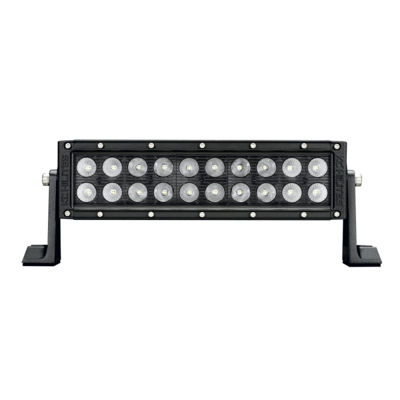 KC HiLiTES C-Series 10in. C10 LED Combo Beam Light Bar w/Harness 60w - Single