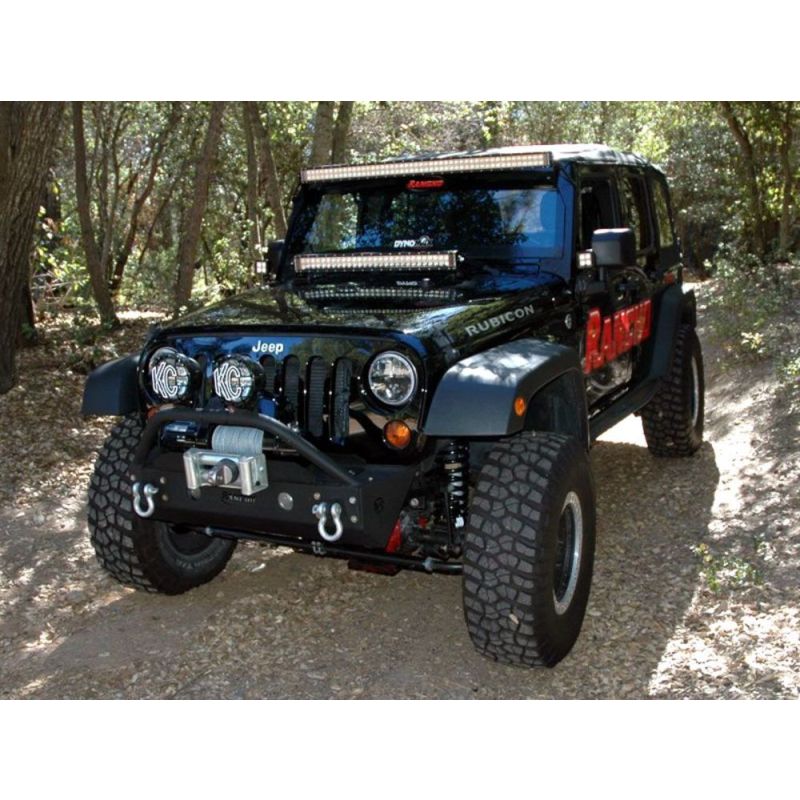 KC HiLiTES 07-18 Jeep JK 30in. C-Series C30 LED Light Bar w/Hood Mount Bracket Kit - 0