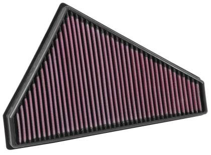 K&N Replacement Panel Air Filter (Right Side) 2014-2015 Jaguar F-Type 3.0L/5.0L