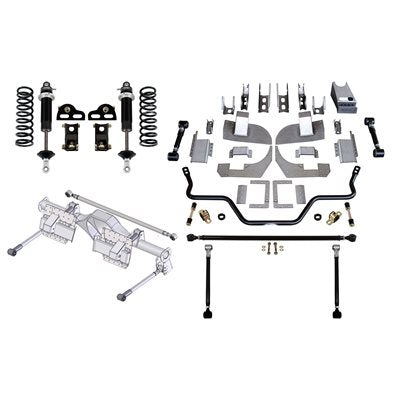 DETROIT SPEED QL SUS KIT 3 AXLE TUBES DA SHK 82-92F"