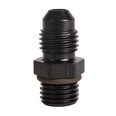 DETROIT SPEED CLUTCH RES FITTING #4 X 7/16-20 BLACK