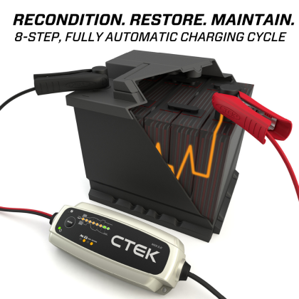 CTEK Battery Charger - MXS 5.0 4.3 Amp 12 Volt - 0