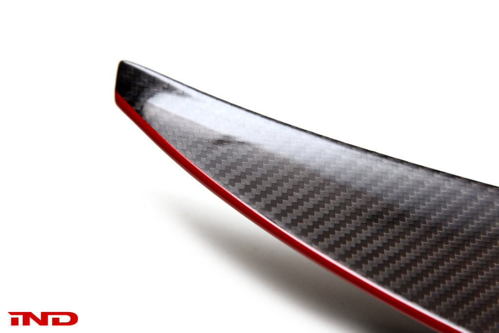 BMW M Performance E92 3-Series Carbon Trunk Spoiler + CRT Stripe