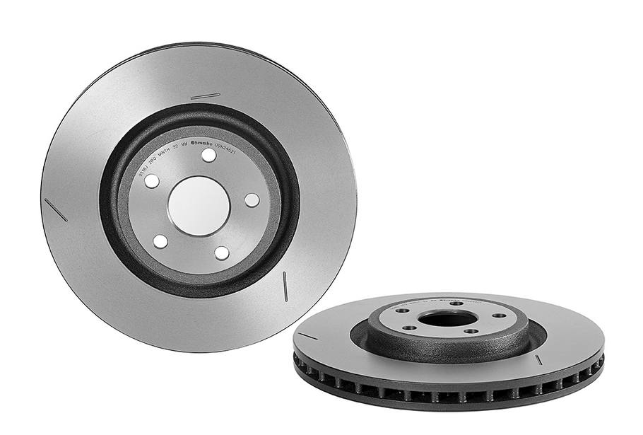 Brembo 18-20 Dodge Durango/12-20 Jeep Grand Cherokee Front Premium UV Coated OE Equivalent Rotor - 0