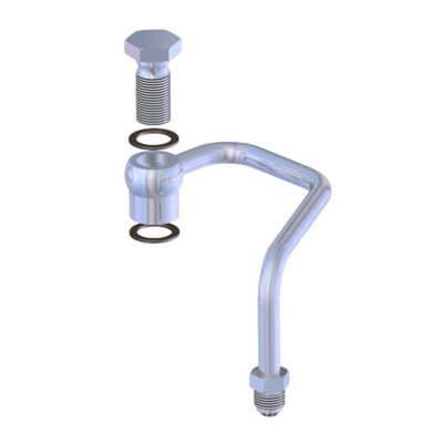 DETROIT SPEED DSE -6AN PRESSURE LINE FOR INTEGRAL RES.