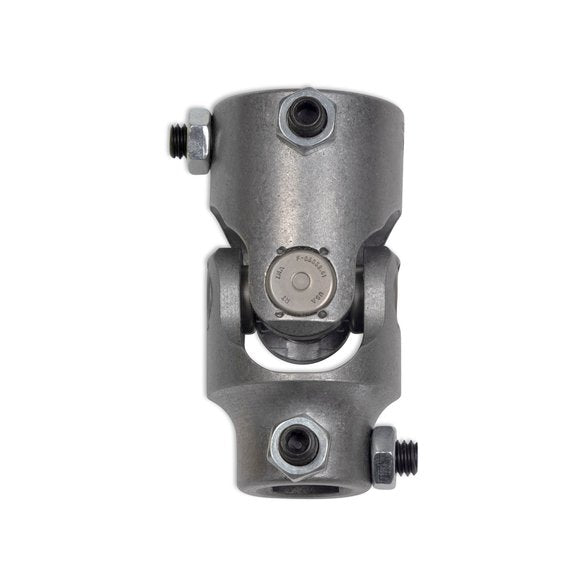 DETROIT SPEED U-JOINT. 1-DD TO 3/4"-DD PLAIN STEEL"