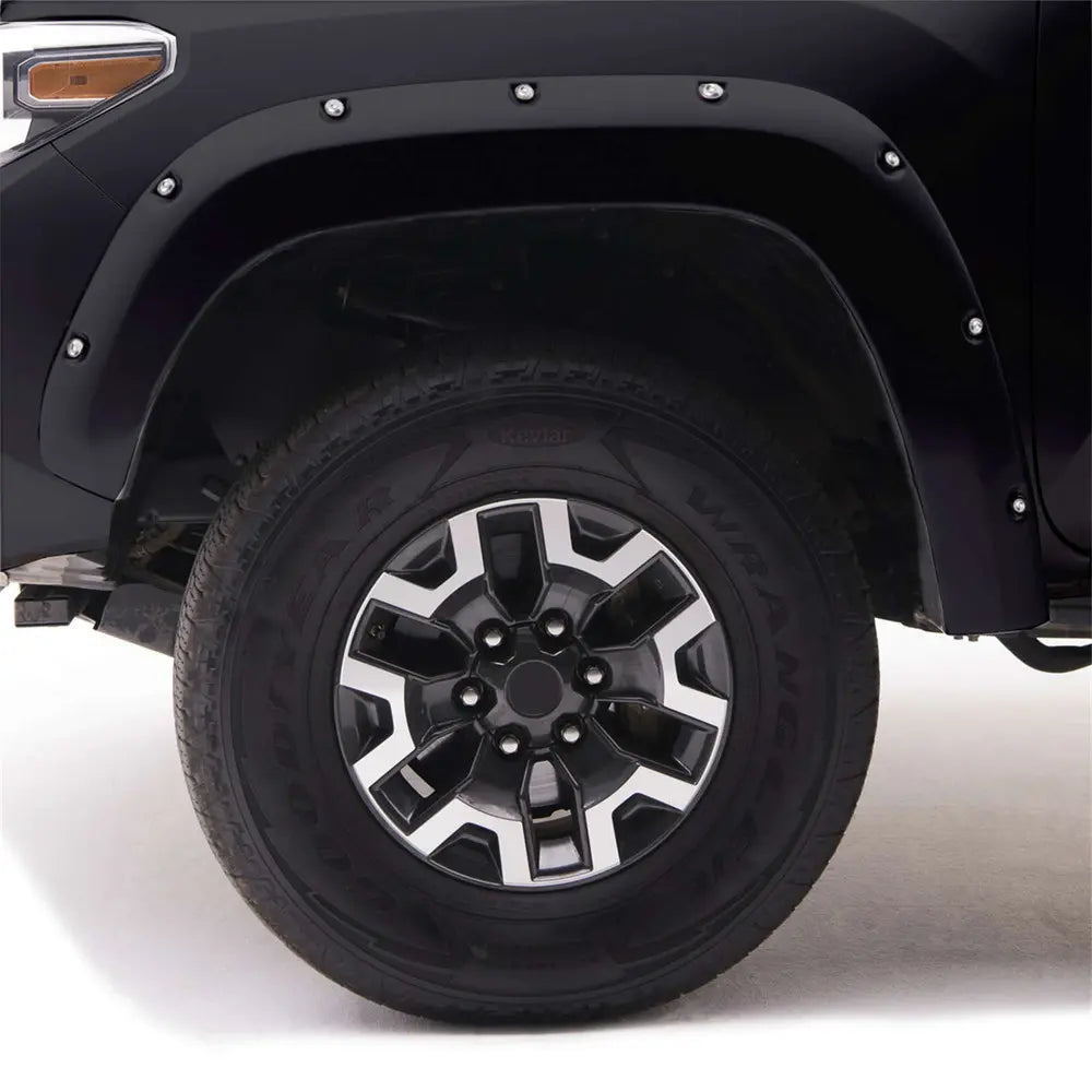 EGR 15+ GMC Sierra HD Bolt-On Look Color Match Fender Flares - Set - Black - 0