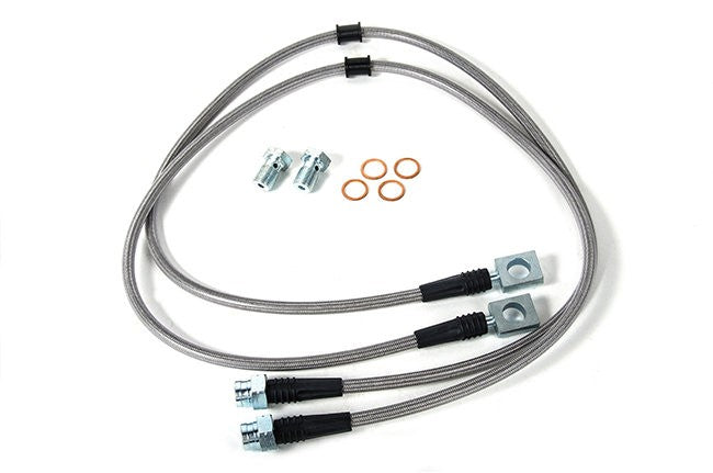 USP COMPLETE STAINLESS STEEL REAR BRAKE LINES