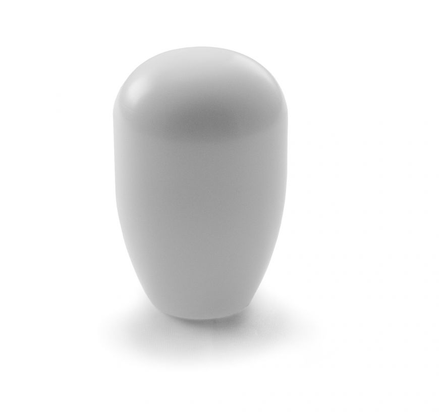 Type-R Knob White 6mt W/Rev Lockout - 0