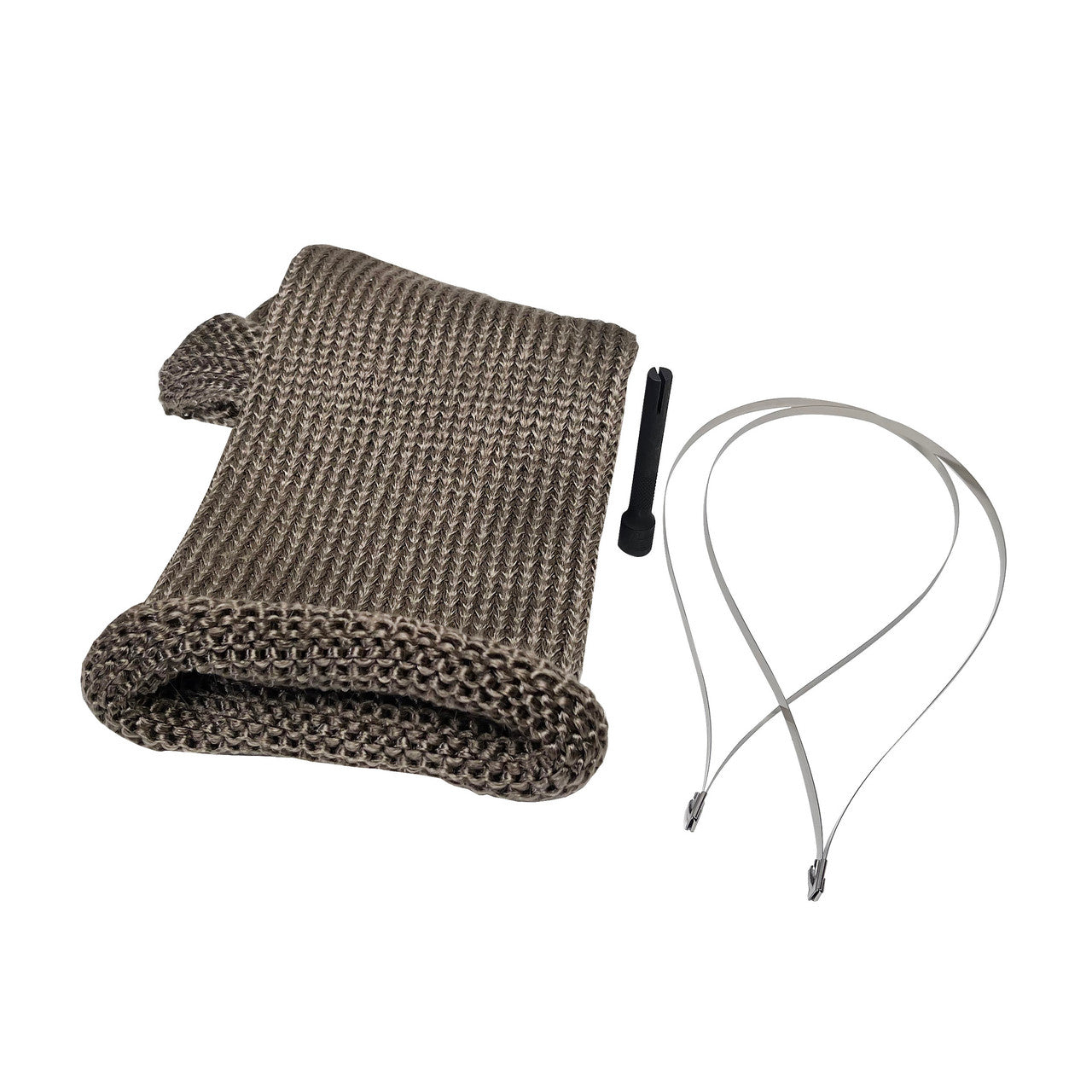 DEI Titanium 4in Knit Exhaust Sleeve - 12in