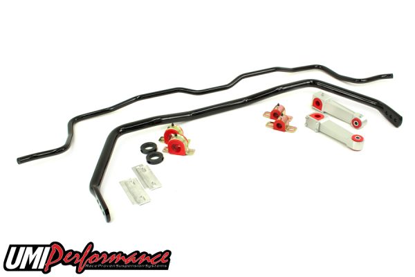 UMI Performance 05-14 Ford Mustang Front & Rear Sway Bar Kit