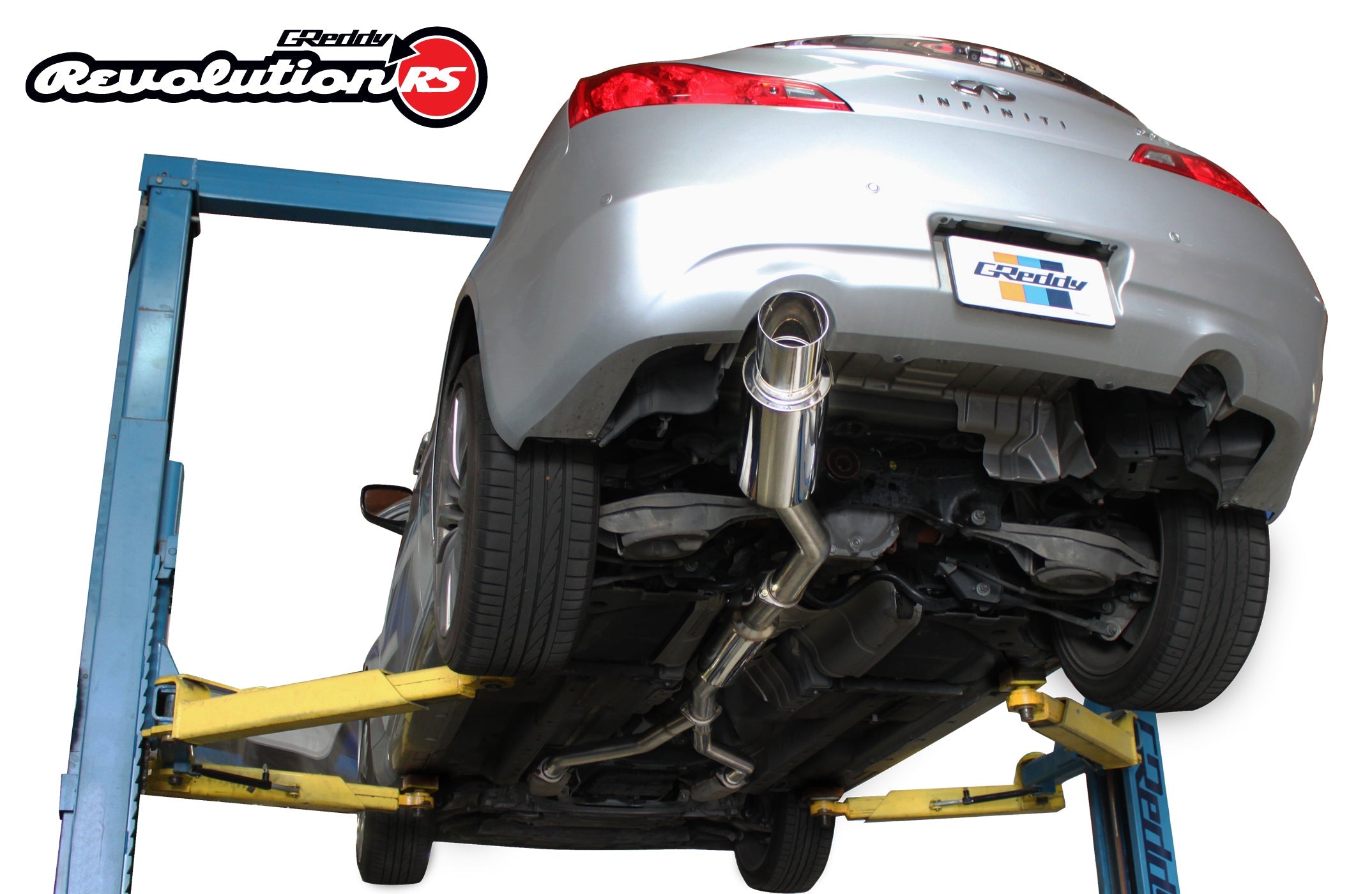 GReddy 07-14 Infiniti G37 Single Revolution RS Exhaust - 0