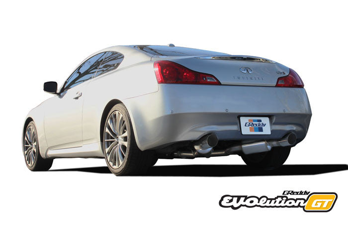 GReddy 07-14 Infiniti G37 Evolution (RWD ONLY) GT 304SS Cat-Back Exhaust - 0