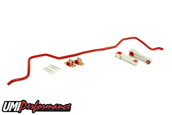 UMI Performance 05-14 Ford Mustang Rear Sway Bar- 22mm Solid CrMo