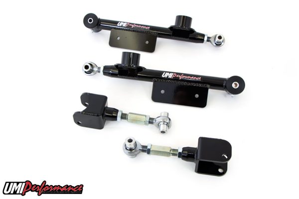 UMI Performance 79-98 Ford Mustang Upper & Lower Rear Control Arms Kit