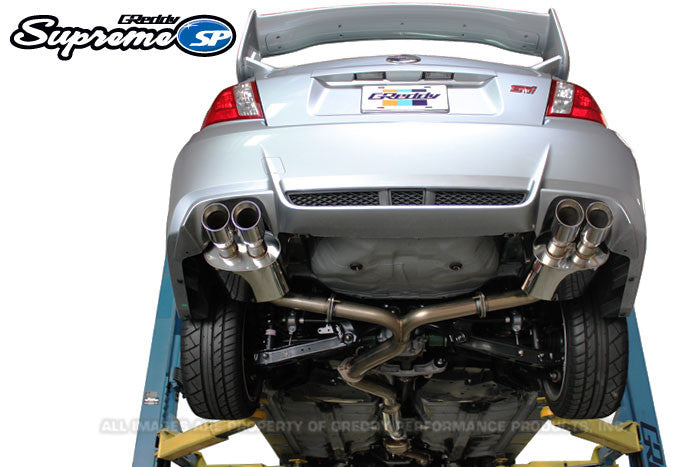 GReddy 11-14 Subaru STI Sedan Supreme SP Exhaust - 0