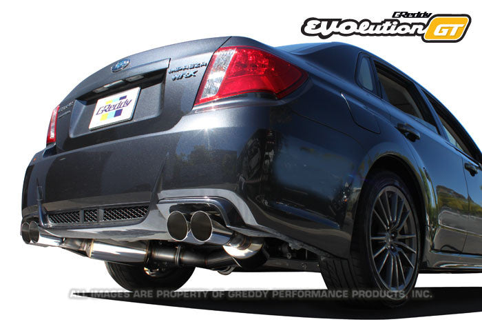 GReddy 11-14 Subaru STI Sedan Evolution GT Exhaust - 0