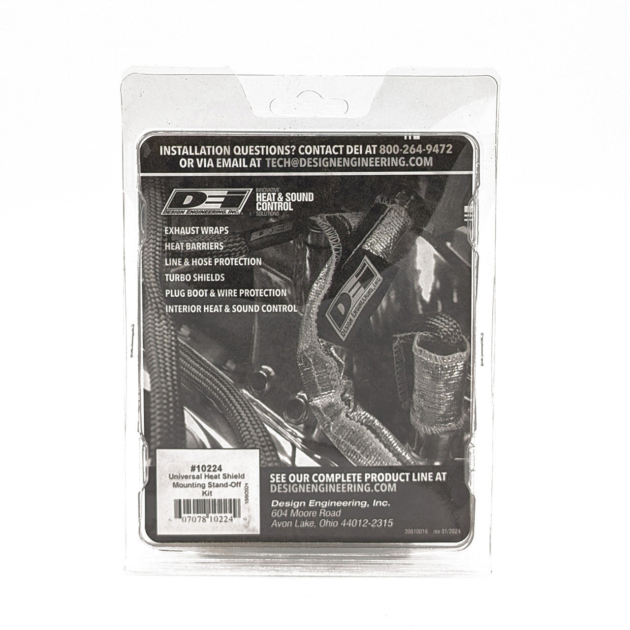 DEI Universal Heat Shield Stand-Off Mounting Kit