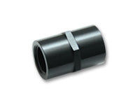 1/8" NPT Female Pipe Coupler Fitting - Aluminum