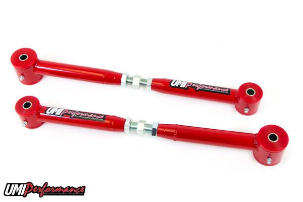 UMI Performance 05-14 Ford Mustang Adjustable Lower Control Arms w/ Polyurethane Bushings