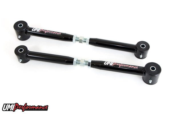 UMI Performance 05-14 Ford Mustang Adjustable Lower Control Arms w/ Polyurethane Bushings