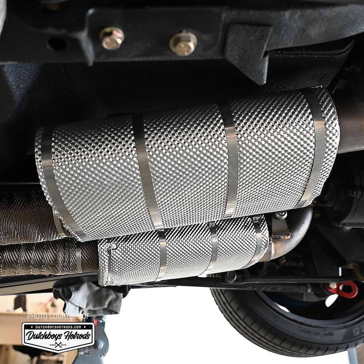 DEI Universal Muffler Shield Kit