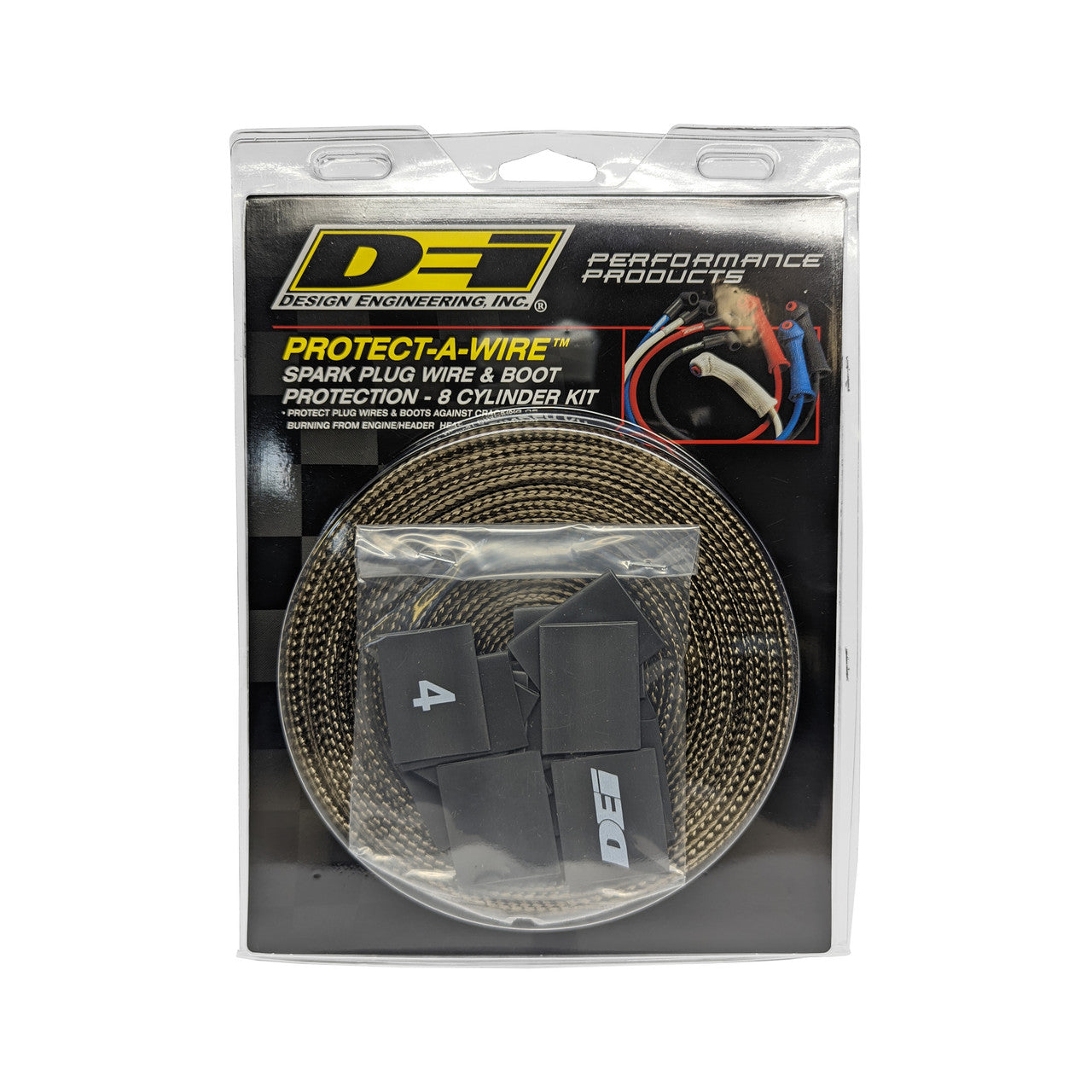 DEI Protect-A-Wire V8 Kit -Titanium - 0