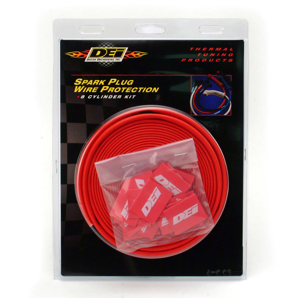 DEI Protect-A-Wire 8 Cylinder - Red - 0