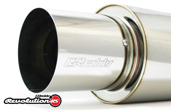 GReddy Universal 2.5in 3-Bolt Tip Revolution RS Mufller