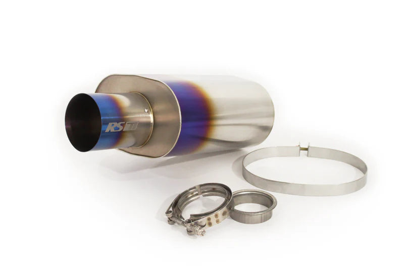 GReddy Universal 3.0in RS-Ti Oval Titanium Muffler