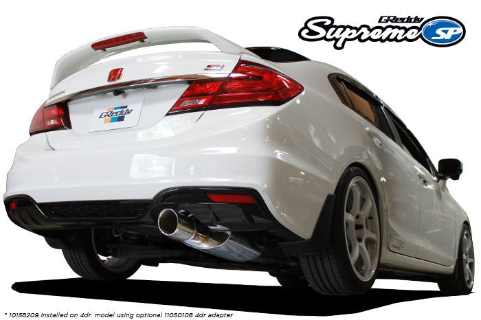 GReddy 12-15 Honda Civic Si Coupe 76mm Supreme SP Cat-Back Exhaust - 0