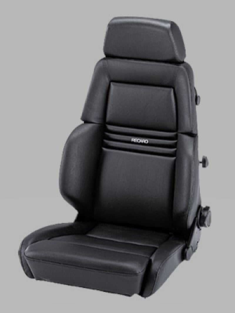 RECARO SEAT EXPERT M LEATHER BLACK/LEATHER BLACK/SILVER