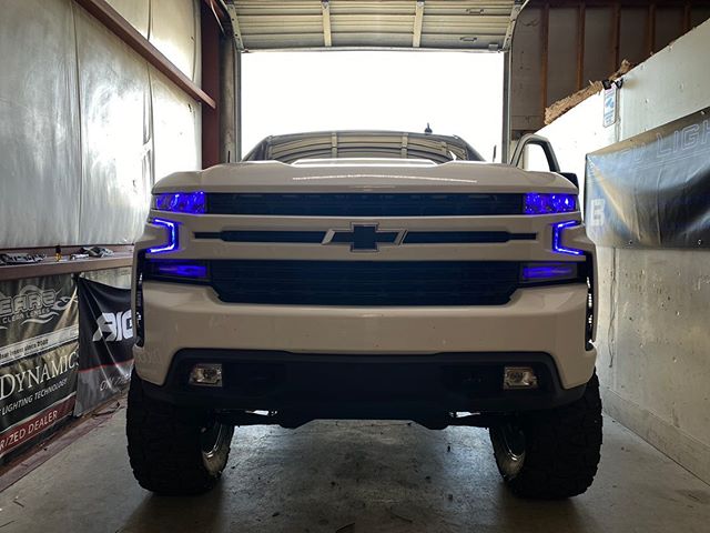 Oracle 19-21 Chevy Silverado 1500 RGB+W Headlight DRL  Kit - ColorSHIFT w/o Controller SEE WARRANTY