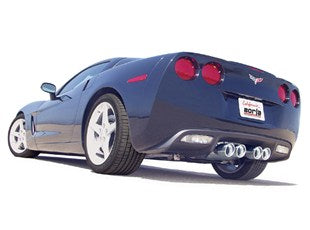 Borla 05-08 Chevrolet Corvette Coupe/Conv 6.0L/6.2L 8cyl Aggressive ATAK Exhaust (rear section only) - 0