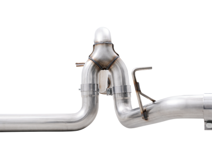 AWE 0FG Dual Split Rear Exhaust for '21+ Ford F-150 - 5" Diamond Black Tips