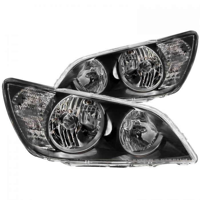 ANZO 2001-2005 Lexus Is300 Crystal Headlights Black